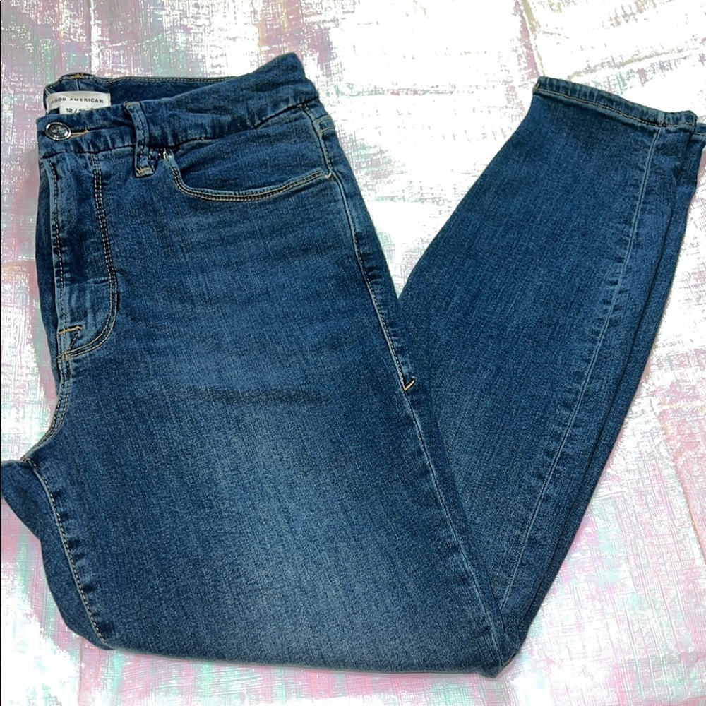 Good American Women's Blue Jeans 161.